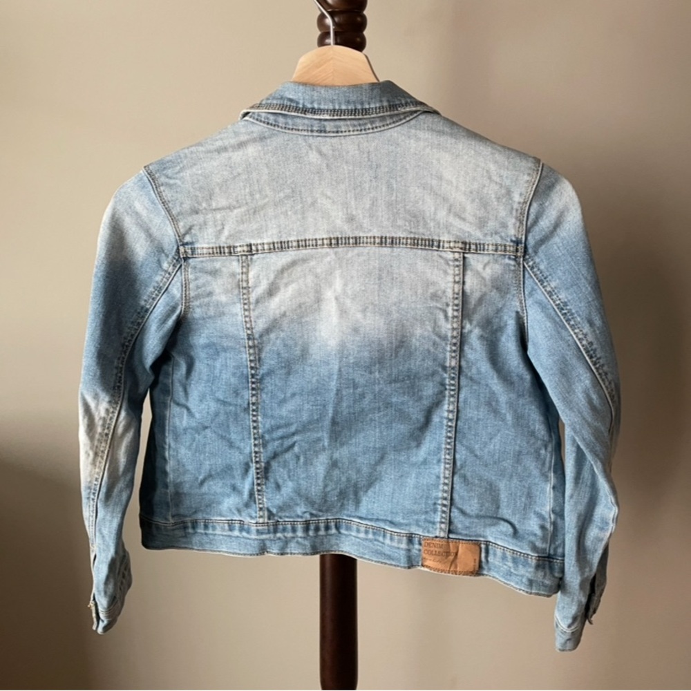Zara Jean Jacket Girls size 9/10 - Picture 3 of 4